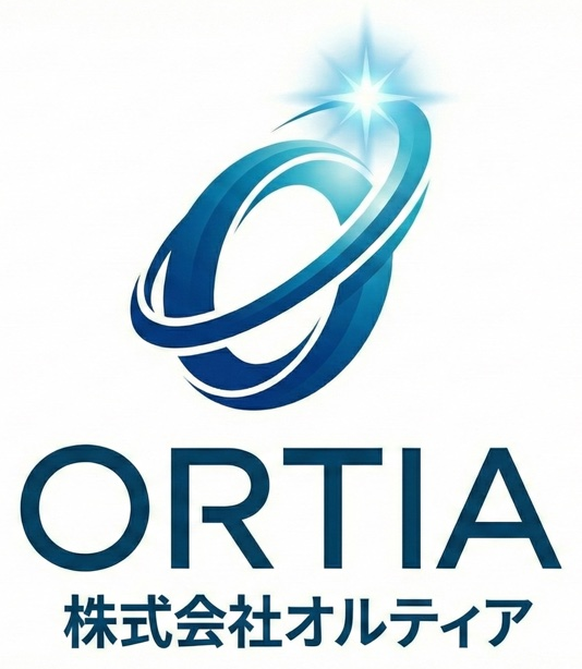 株式会社ORTIA（オルティア）ロゴ